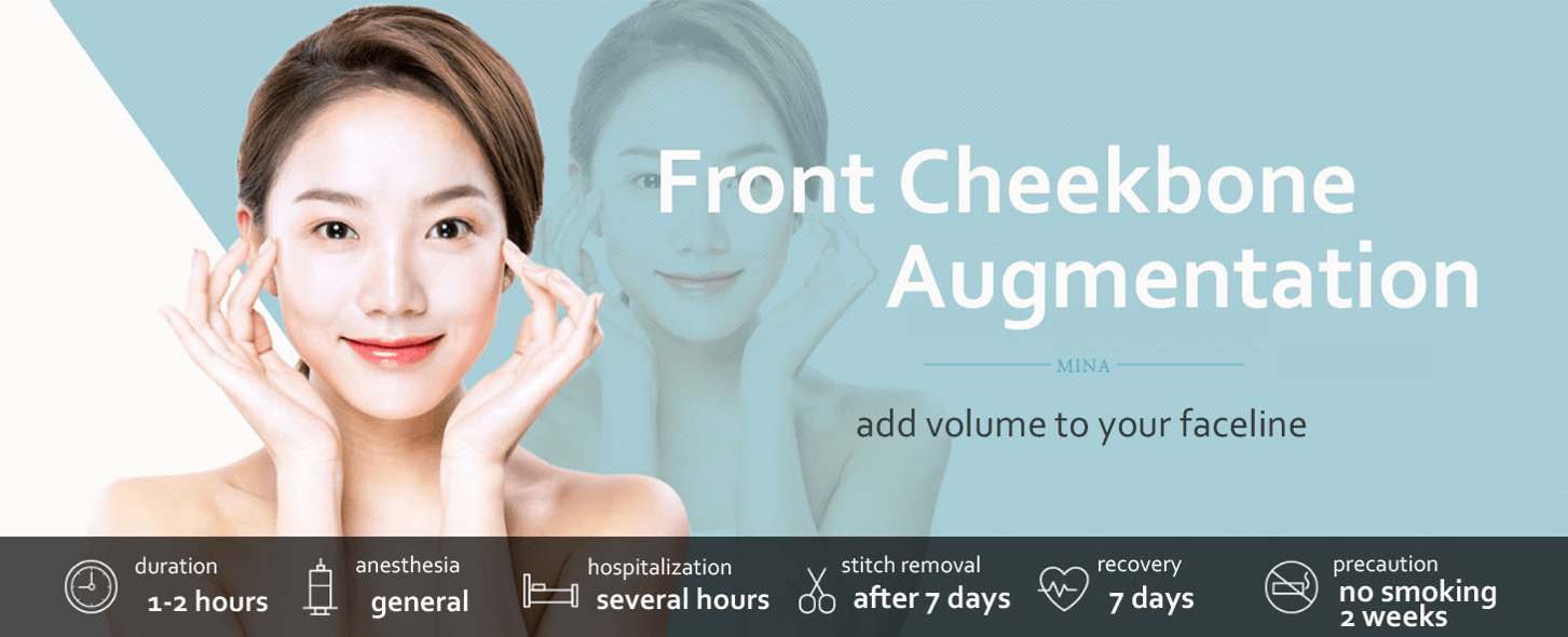 Front Cheekbone Augmentation
